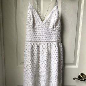 Abercrombie & Fitch white dress